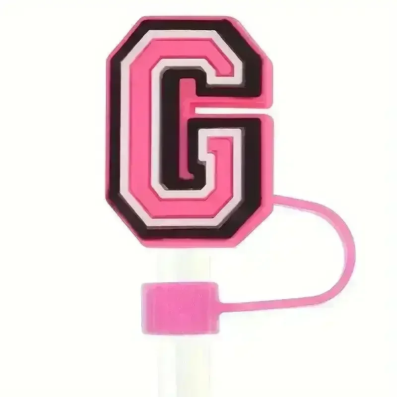 Custom Letters Silicone Straw Tip Covers For Stanley Cup - Image 10