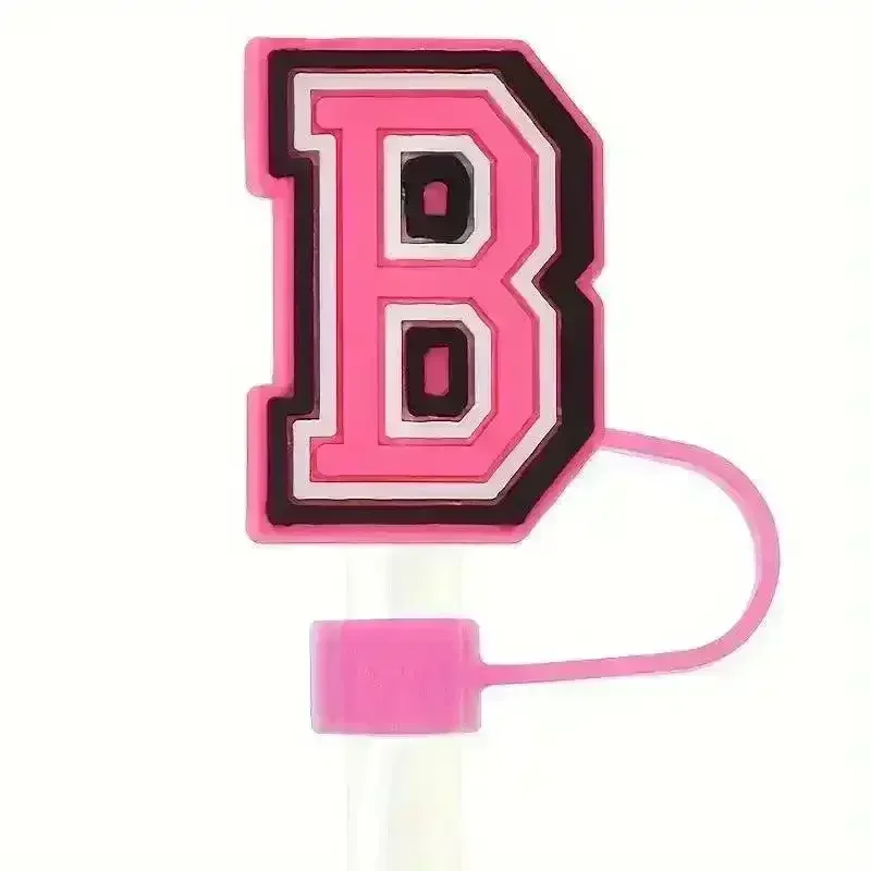 Custom Letters Silicone Straw Tip Covers For Stanley Cup - Image 5