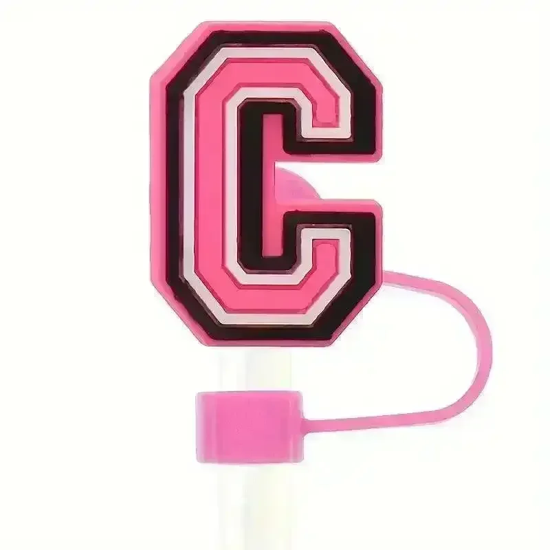 Custom Letters Silicone Straw Tip Covers For Stanley Cup - Image 6