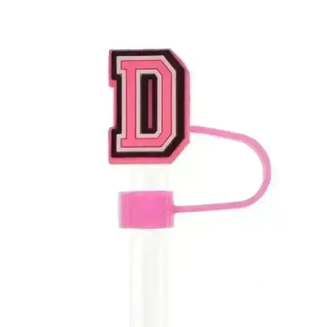 Custom Letters Silicone Straw Tip Covers For Stanley Cup - Image 7
