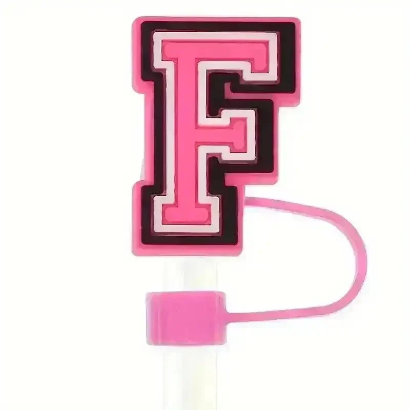 Custom Letters Silicone Straw Tip Covers For Stanley Cup - Image 9