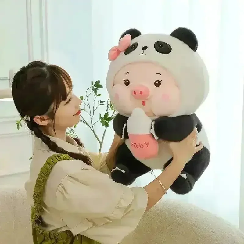 Cute Baby Panda Piggy Plushie (35 cm) - Image 2