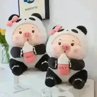 Cute Baby Panda Piggy Plushie (35 cm) - Image 5