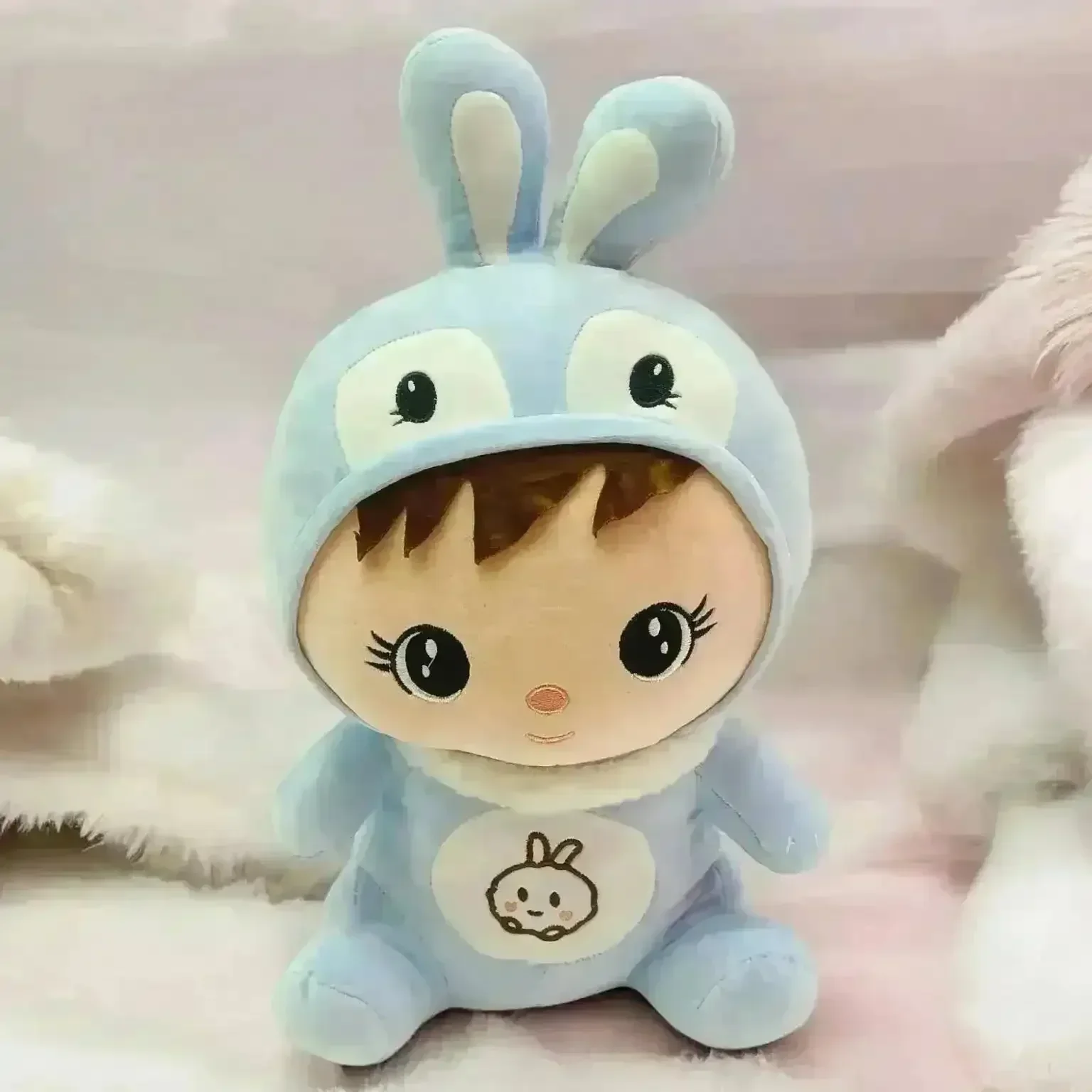 Cute Baby Rabbit Cosplay Plush Toy (35 cm) - Image 4