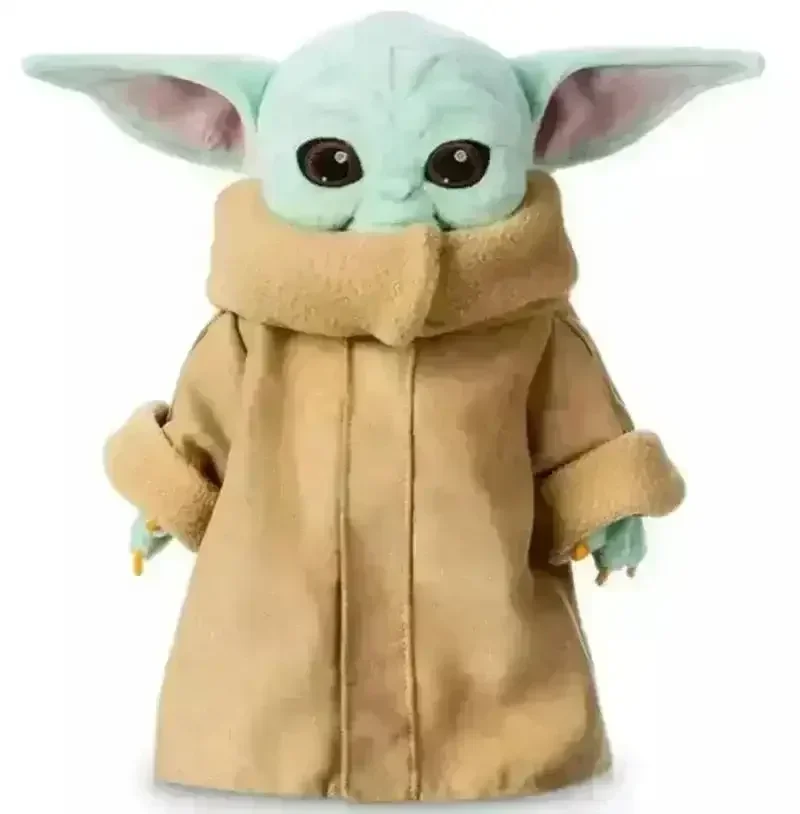Cute Baby Yoda Grogu Plush Doll (25 cm) - Image 2