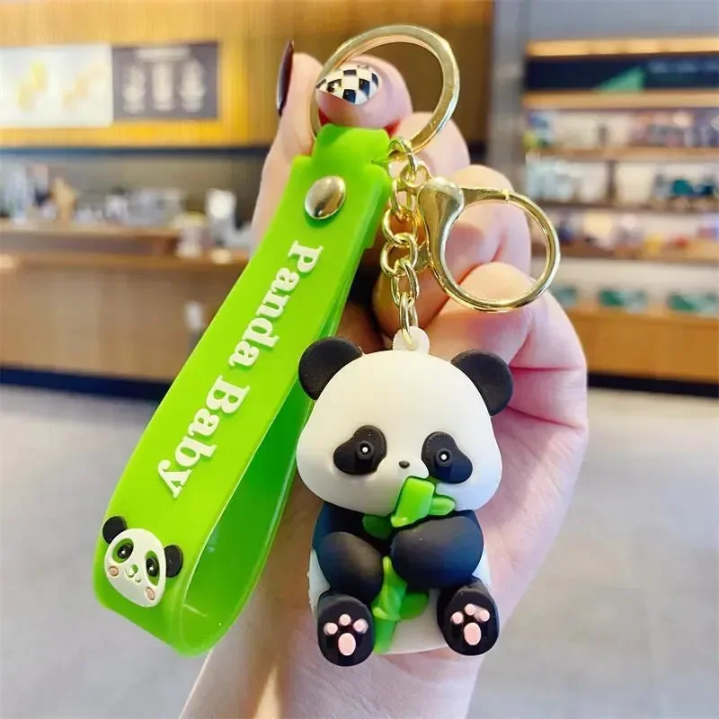 Cute Bamboo Panda 3D Keychain - Image 7