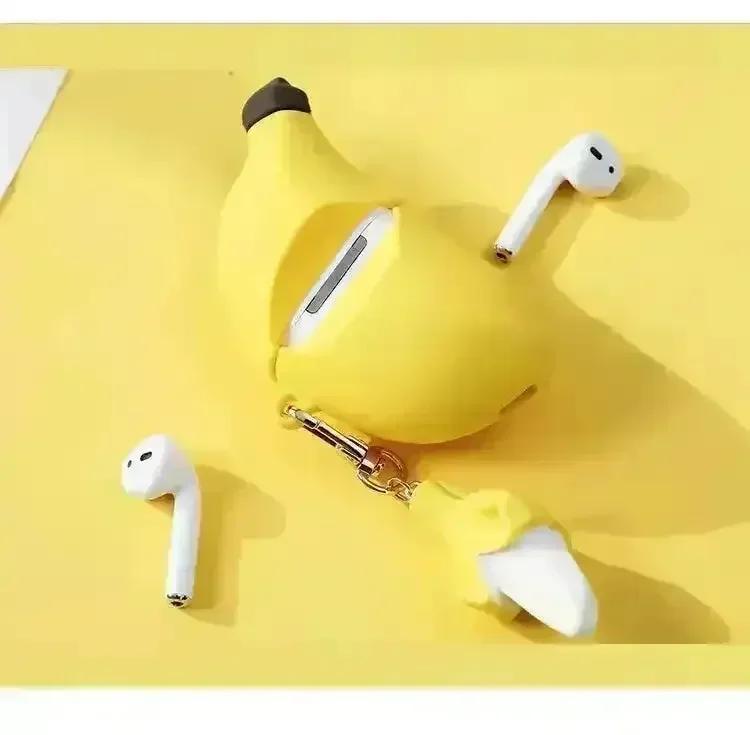 Cute Banana Shaped Case (For Airpods) - Image 5