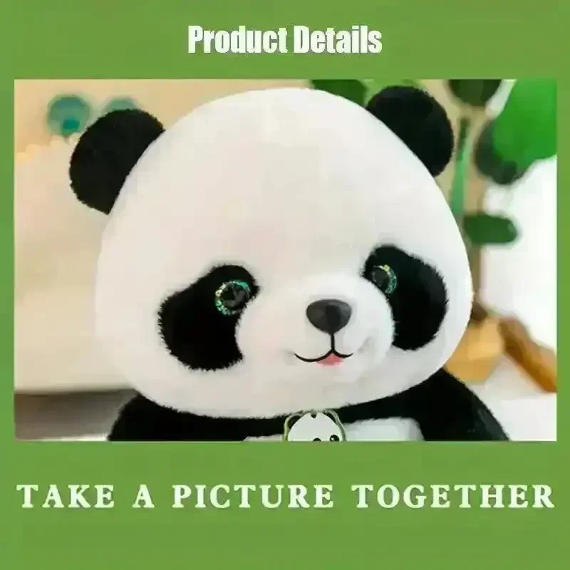 Cute Bell Panda Plush Toy - Image 4