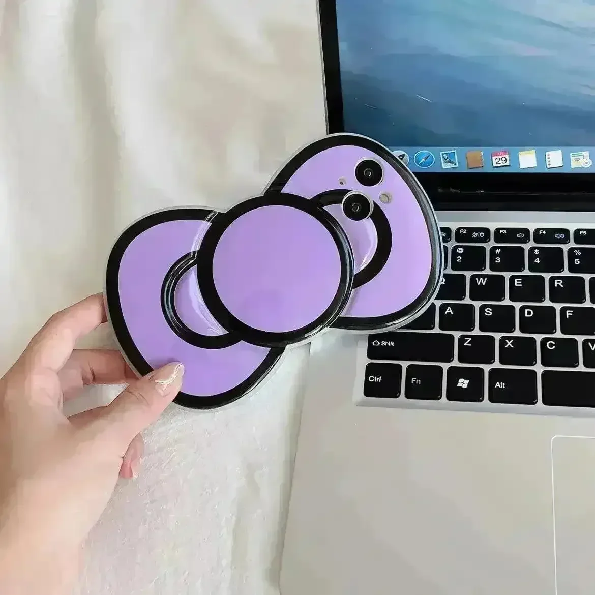 Cute Bow Shaped Phone Case (For iPhones) - Image 5