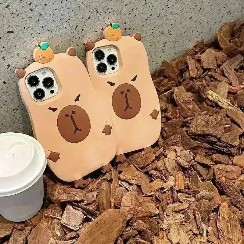 Cute Capybara Air Cushioned Case (For iPhone) - Image 12