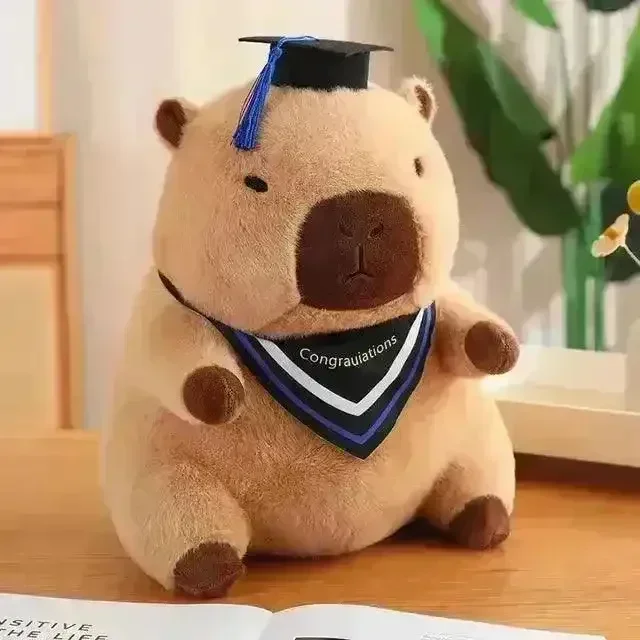 Cute Capybara Graduation Plushies - Image 6
