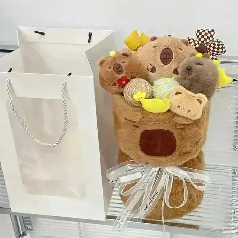 Cute Capybara Plush Bouquet - Image 10