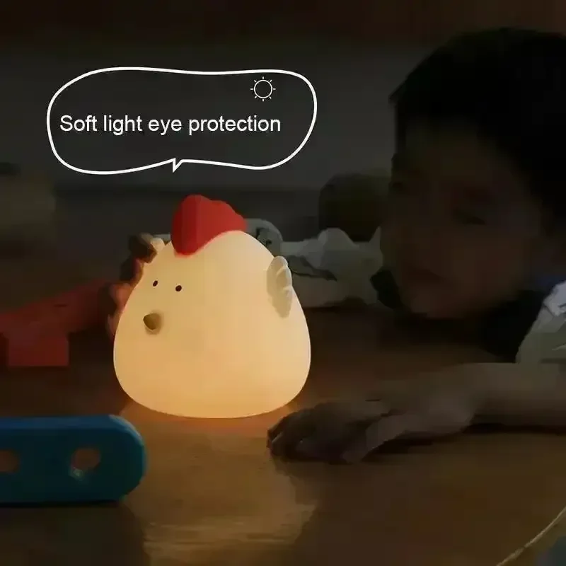 Cute Chicken Silicon Night Lamp - Image 2
