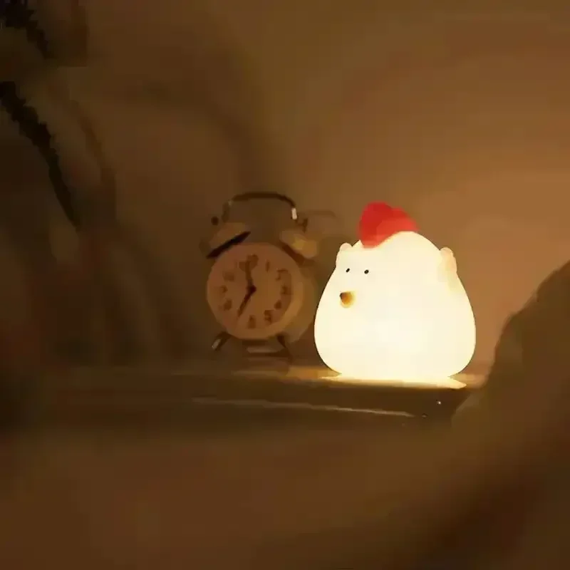 Cute Chicken Silicon Night Lamp - Image 3