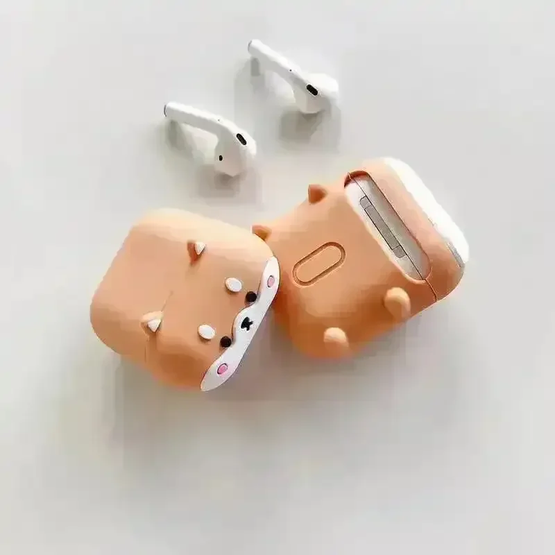 Cute Corgi Dog Protective Case (For Airpods) - Image 3