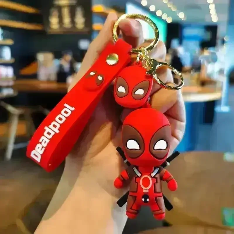Cute Deadpool Figurine Keychain - Image 5