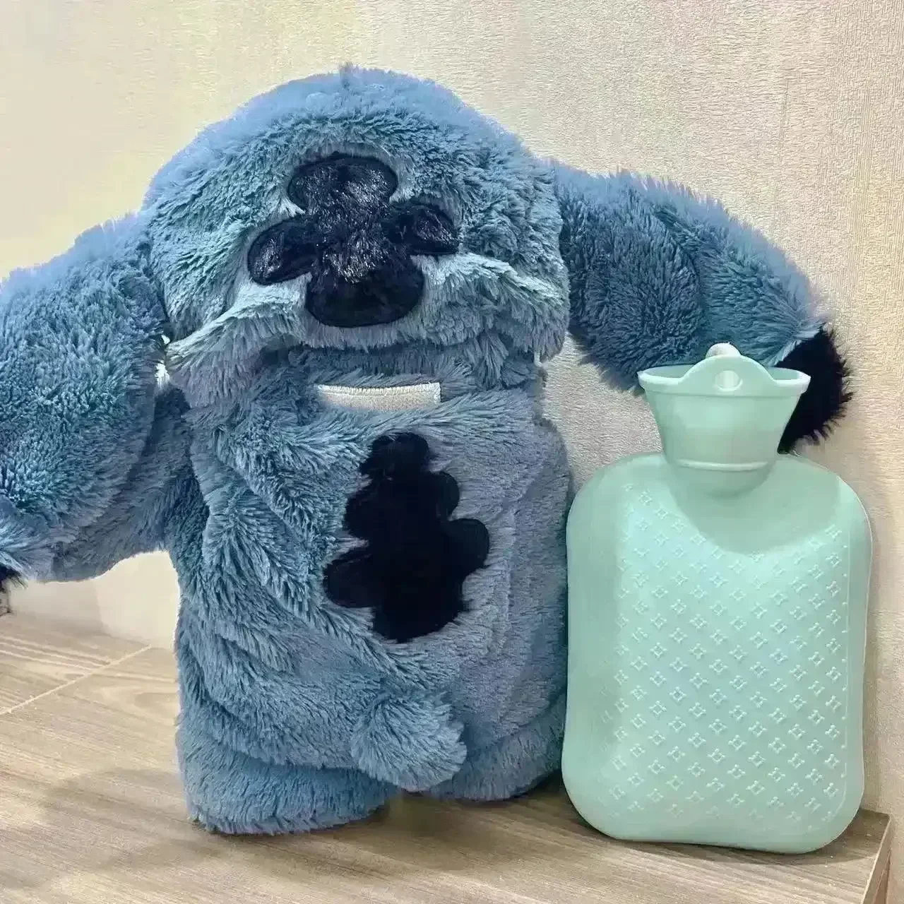 Cute DSNY Stitch Plush Hot Water Bag - Image 12