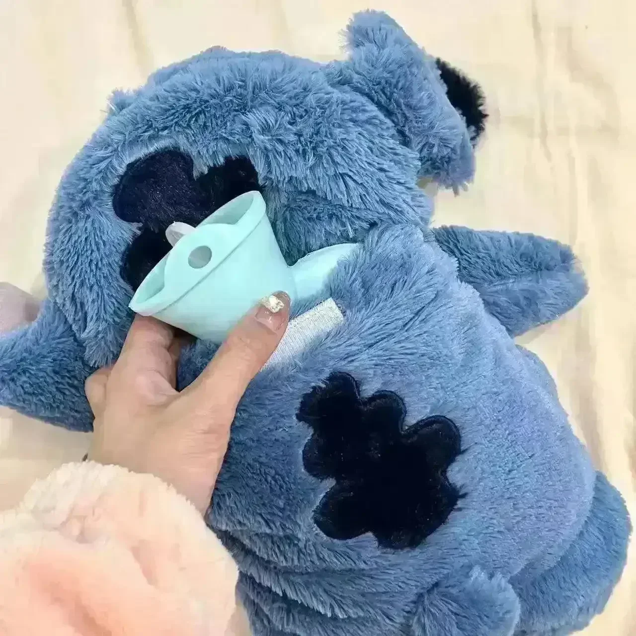 Cute DSNY Stitch Plush Hot Water Bag - Image 13