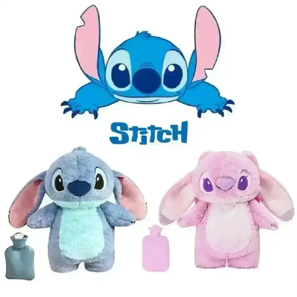 Cute DSNY Stitch Plush Hot Water Bag - Image 2