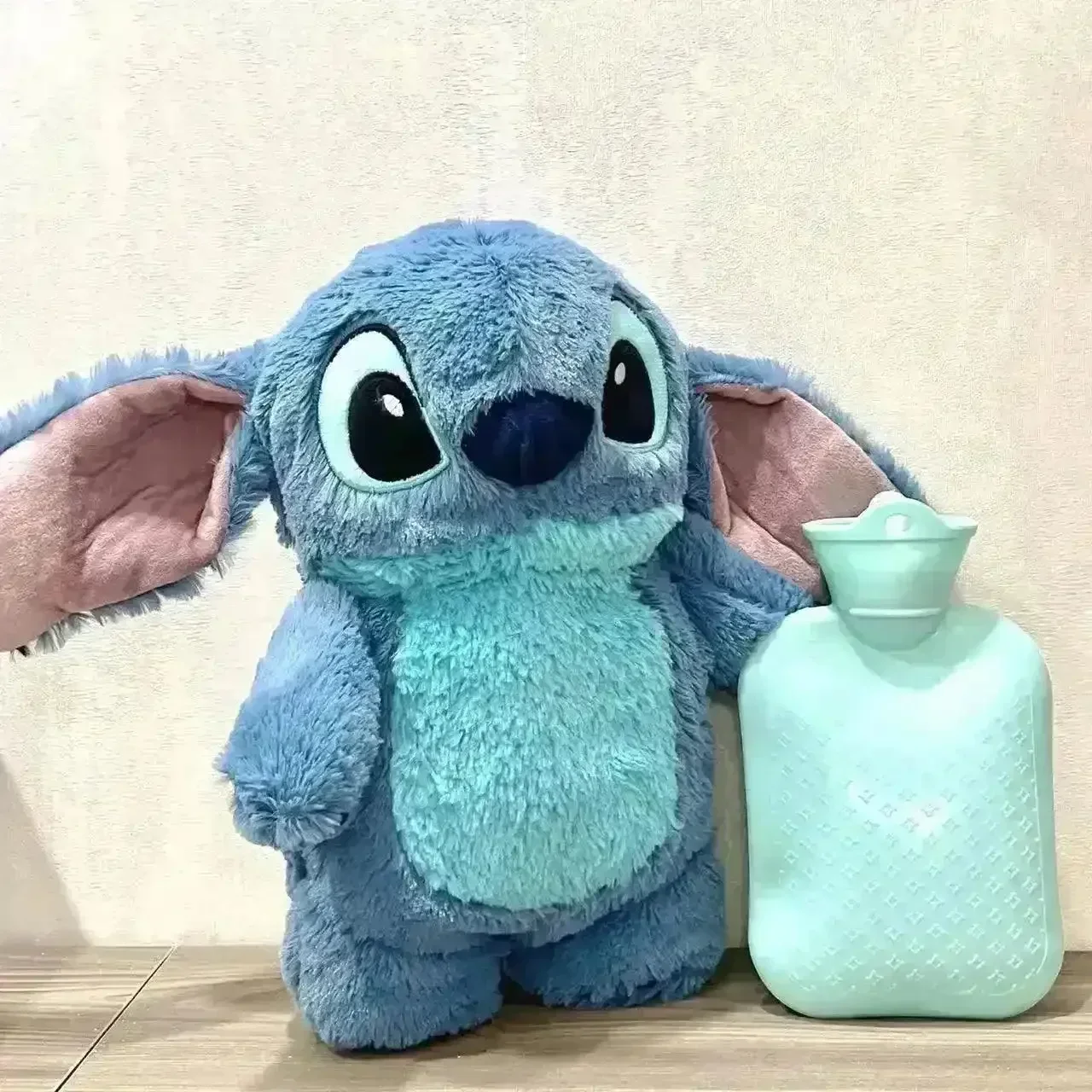 Cute DSNY Stitch Plush Hot Water Bag - Image 5