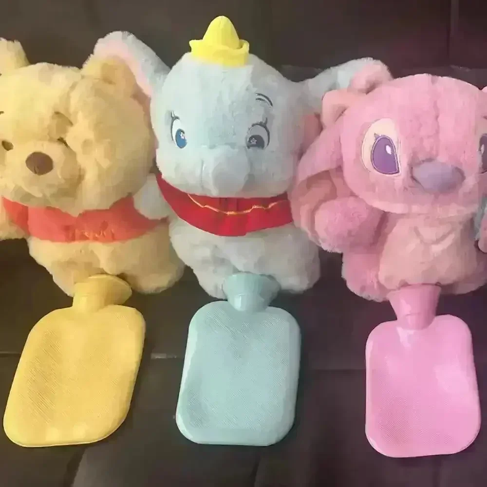 Cute DSNY Stitch Plush Hot Water Bag - Image 8