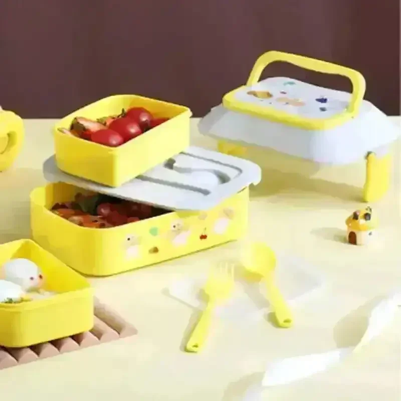 Cute Double Decker Lunch Box - Image 3