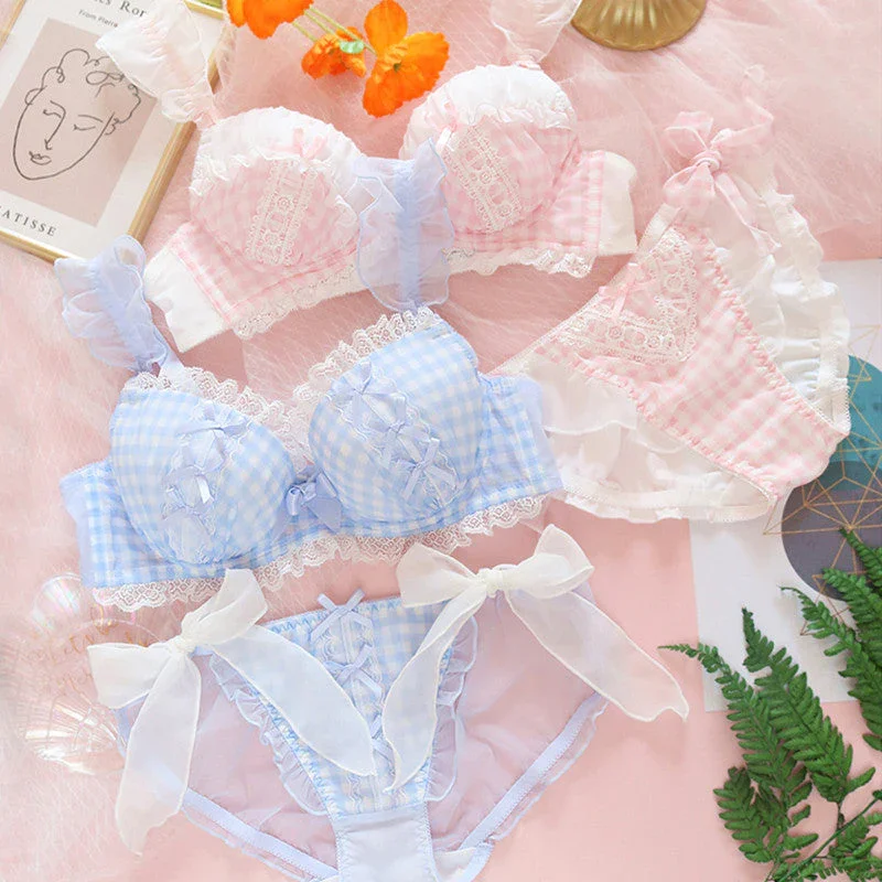 Lacy Pastels Underwear Set
