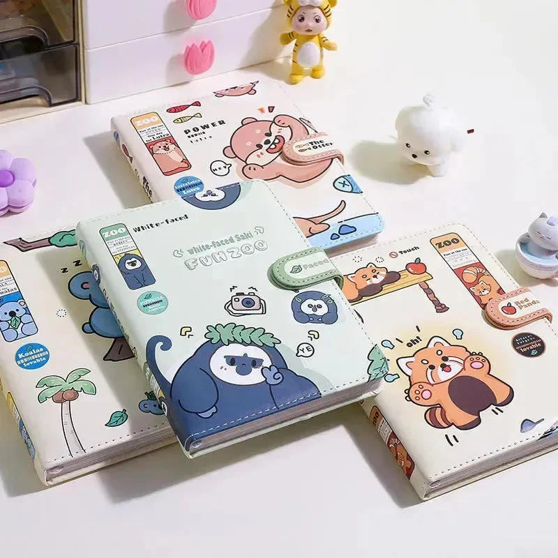 Cute Fun Zoo Diary with Magnetic Clasp