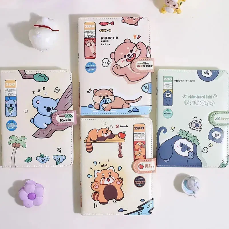 Cute Fun Zoo Diary with Magnetic Clasp - Image 2