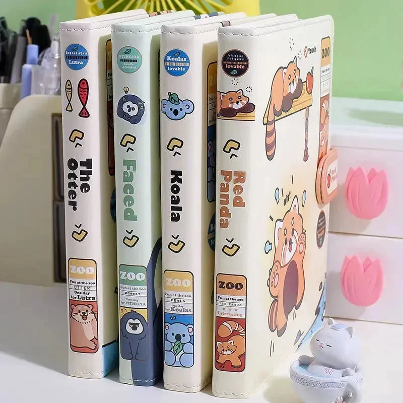 Cute Fun Zoo Diary with Magnetic Clasp - Image 3