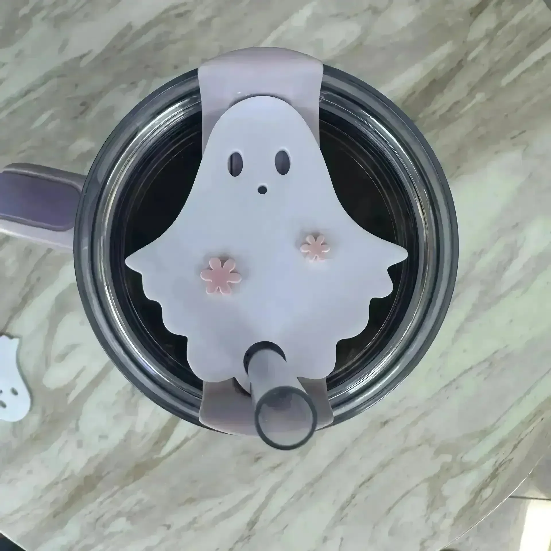 Cute Ghost Cover Tag for Stanley Cup - Image 6