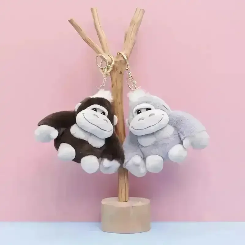Cute Gorilla Plush Keychain - Image 5