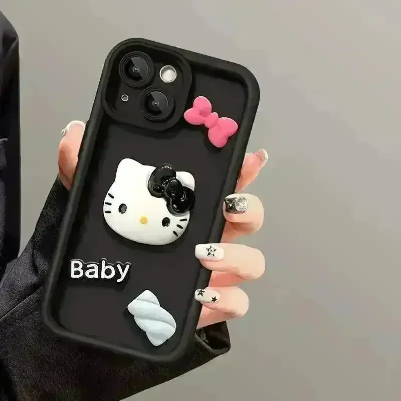 Cute Hello Kitty TPU Phone Case (For iPhones) - Image 2