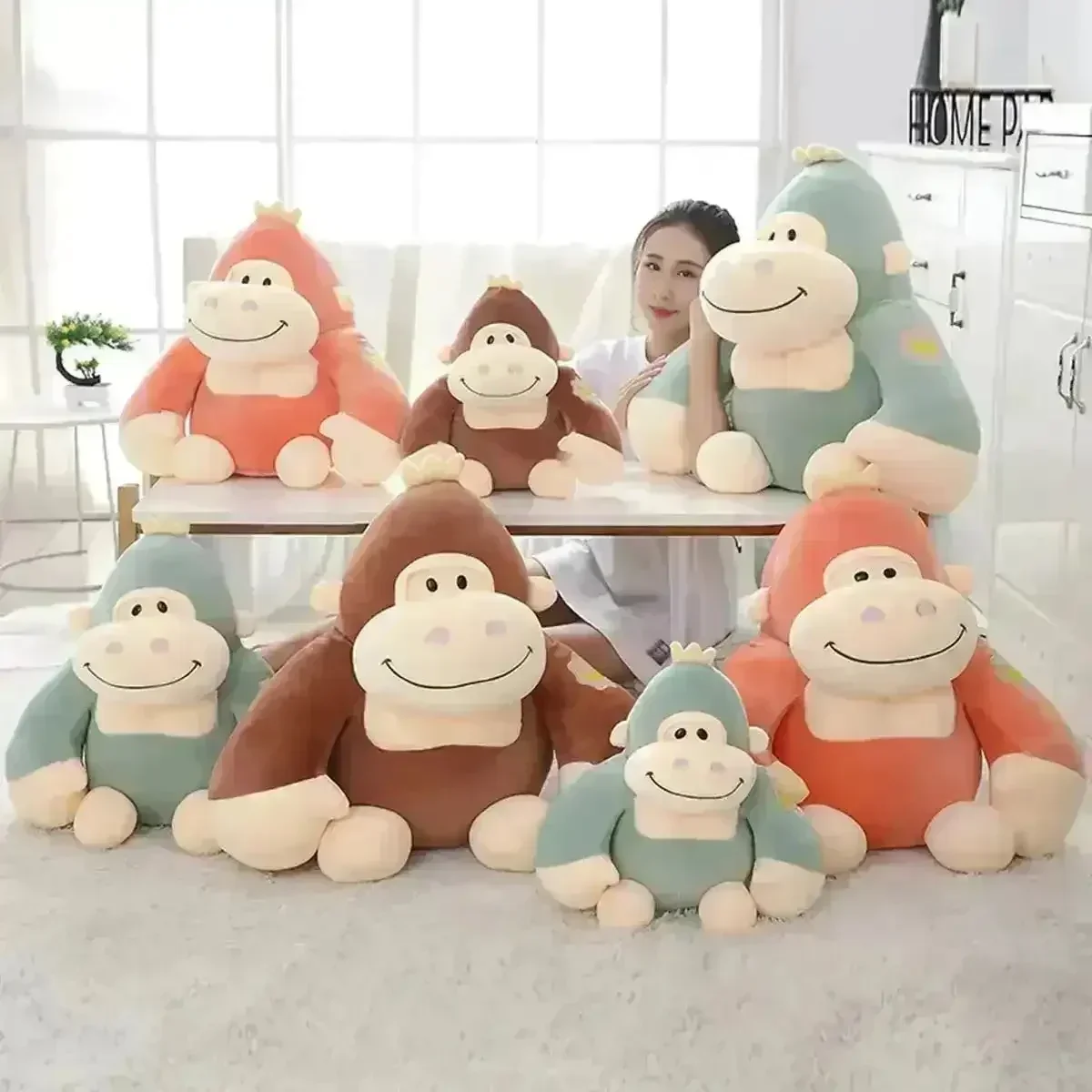 Cute Little Gorilla Plush Toy (25 cm)