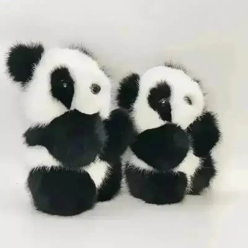 Cute Little Panda Plush Keychain - Image 5