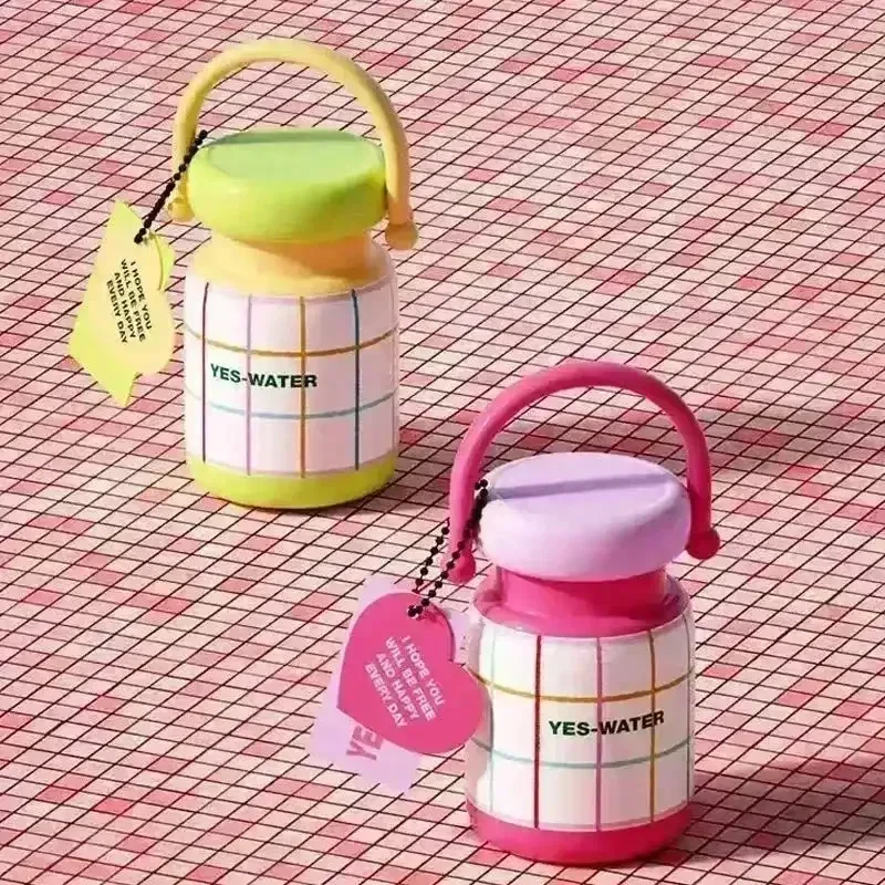 Cute Mini Jar Carry Insulated Bottle (420 ml) - Image 2