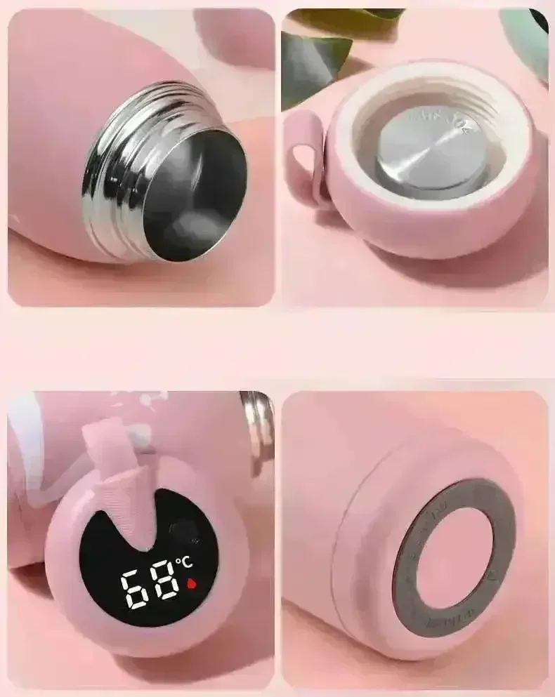 Cute Mini Temperature Display Bottle (320 ml) - Image 4