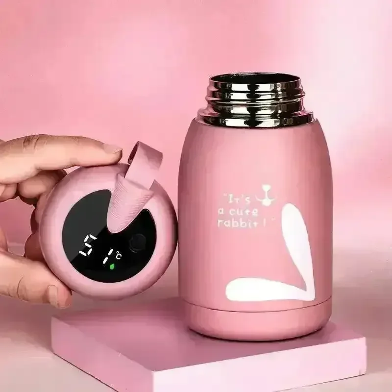 Cute Mini Temperature Display Bottle (320 ml) - Image 6