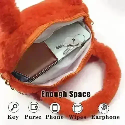 Cute Snoopy Dog & Panda Plush Handbags - Image 4