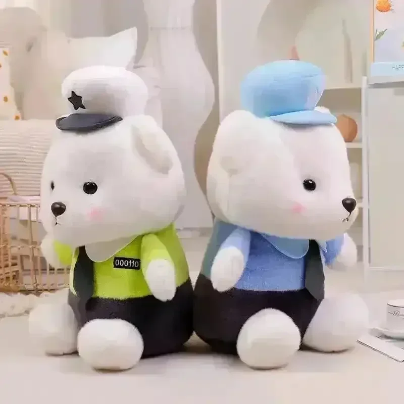 Cute Police Bear Plushie (25 cm) - Image 4