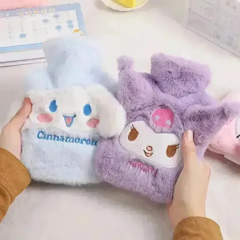 Cute Sanliou Kuromi Plush Hot Water Bag - Image 4