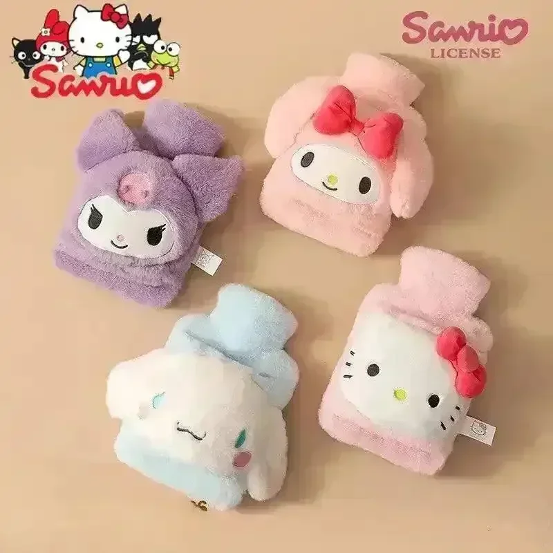 Cute Sanliou Kuromi Plush Hot Water Bag - Image 9
