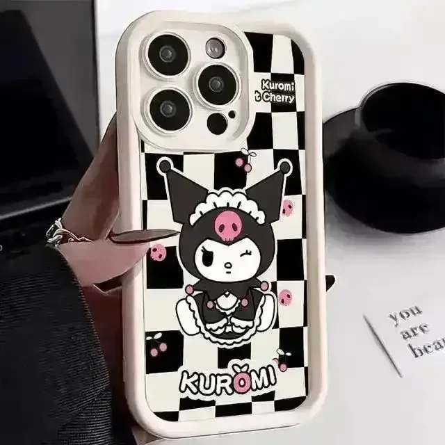 Cute Sanliou Kuromi Trend Case (For iPhones) - Image 4