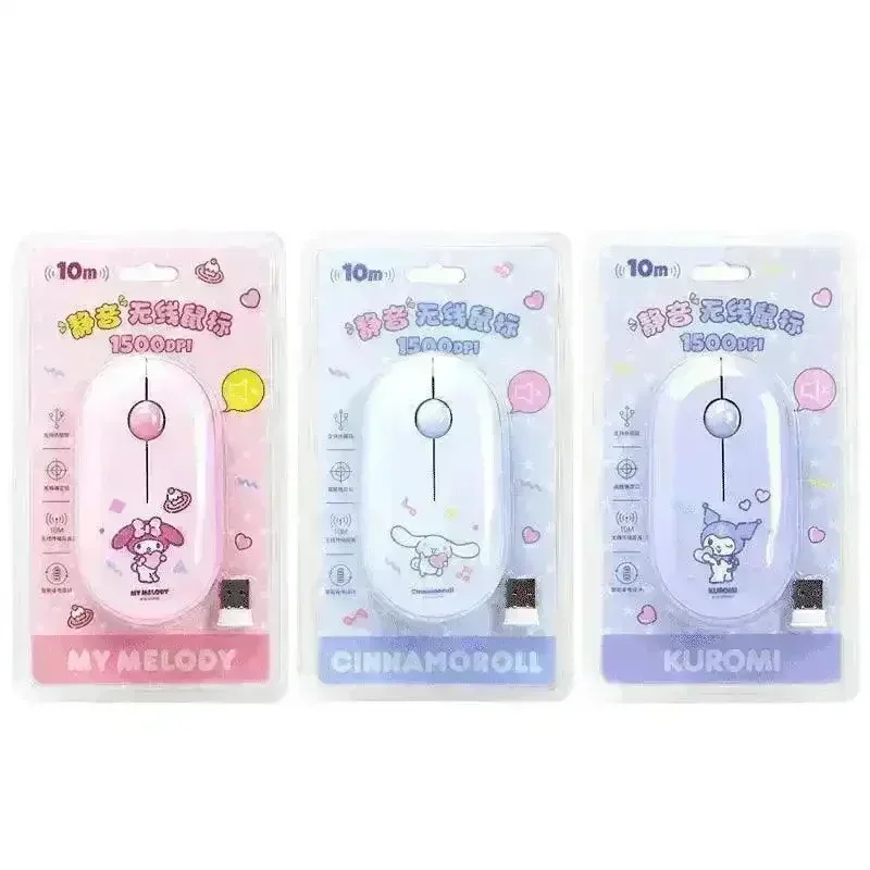 Cute Sanliou Silent Wireless Mouse - Image 2