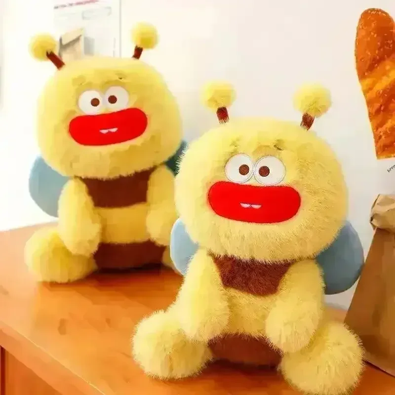 Cute Sausage Mouth Bee Plush