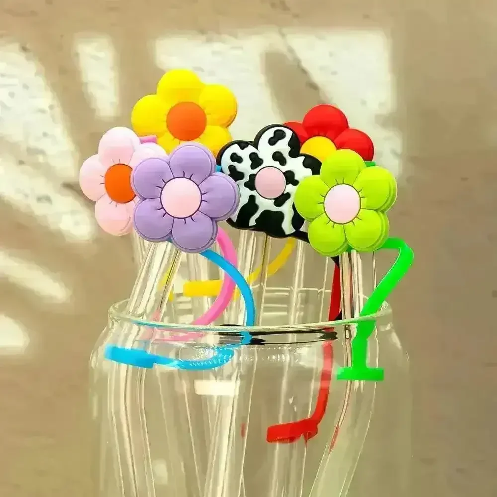 Cute Silicone Straw Covers Cap for Stanley Cup (4 Pcs) - Image 4