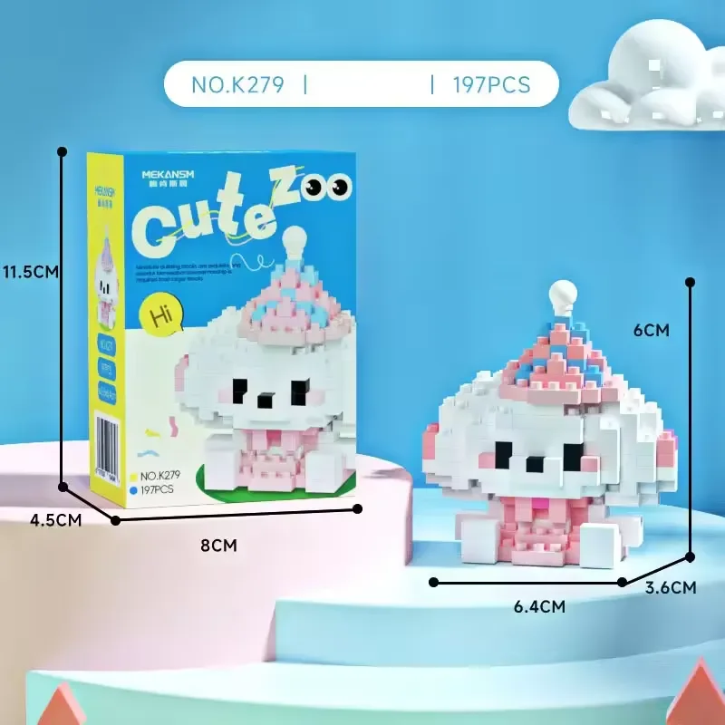 Cute Zoo Micro Building Blocks - Image 14