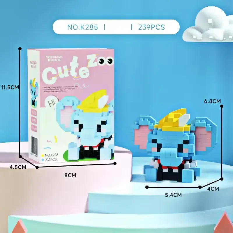 Cute Zoo Micro Building Blocks - Image 9