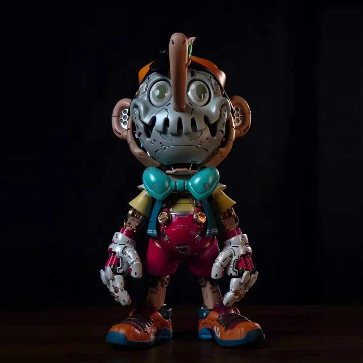 Cyberpunk Pinocchio Robot Figurine (52 cm) - Image 4