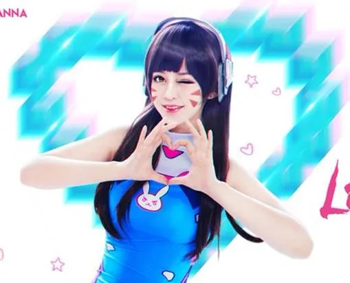 D. Va Gamer Bunny Bodysuit - Image 6